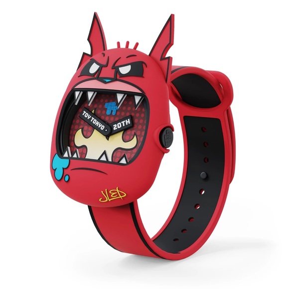 NIB Limited Edition Toy Tokyo x Misfit Fire Cat Watch 20th Anniversary - Picture 4 of 13